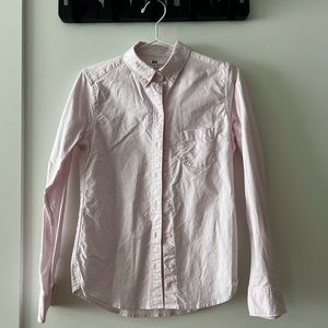 Uniqlo light pink shirt